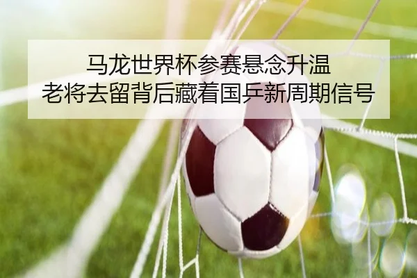 马龙世界杯参赛悬念升温 老将去留背后藏着国乒新周期信号